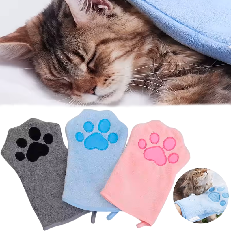 Pet Towel Glove Dog Specific Q - Pet Supplies First ulasan dan harga