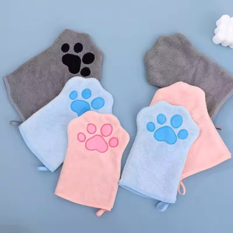 Pet Towel Glove Dog Specific Q - Pet Supplies First ulasan dan harga