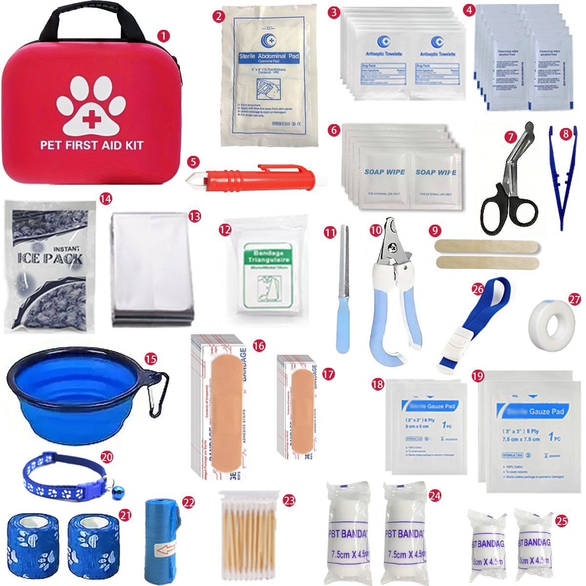 127 Compact Dog and Cat Travel - Pet Supplies First ulasan dan harga