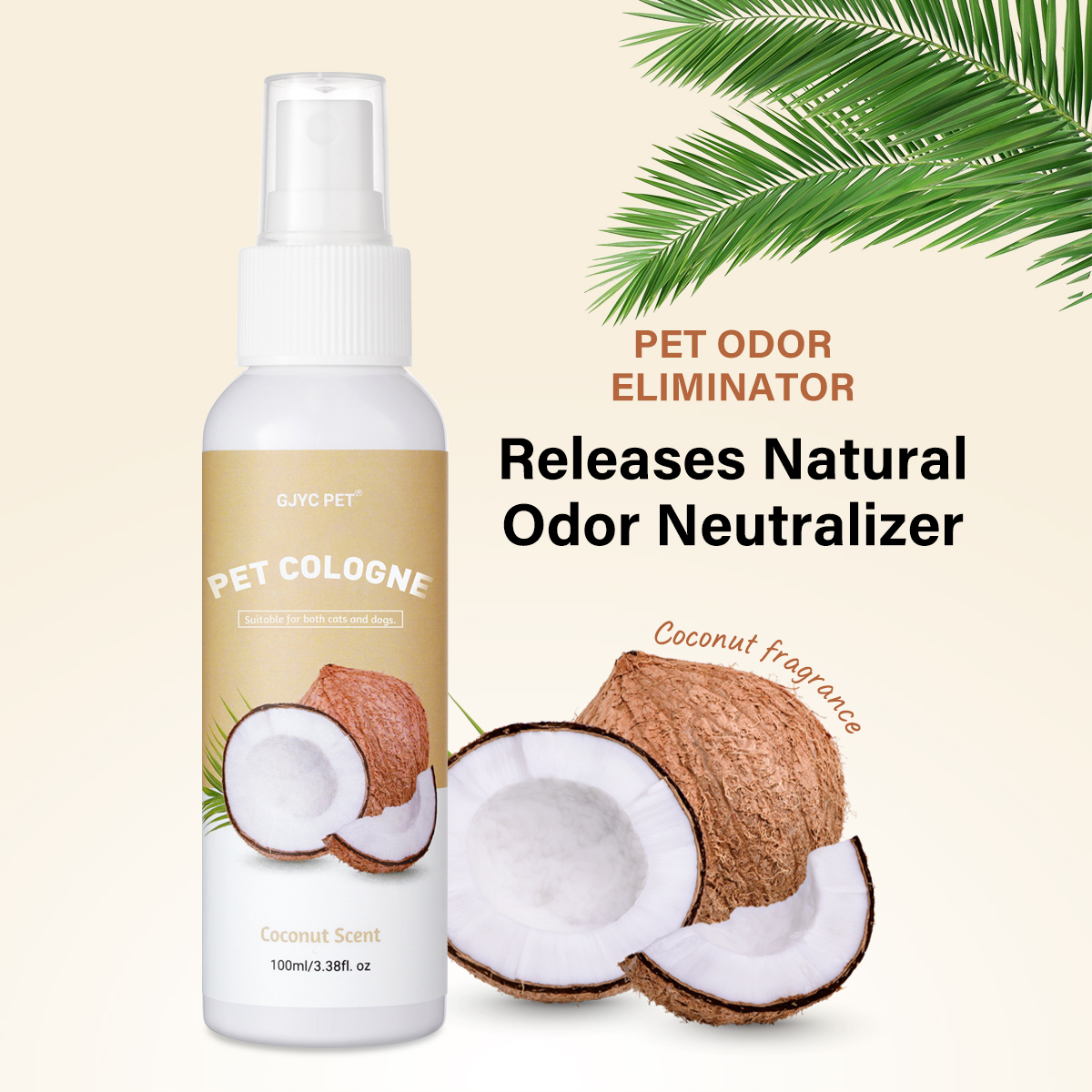 Pet Deodorizing Spray Coconut  - Pet Cologne Spray ulasan dan harga