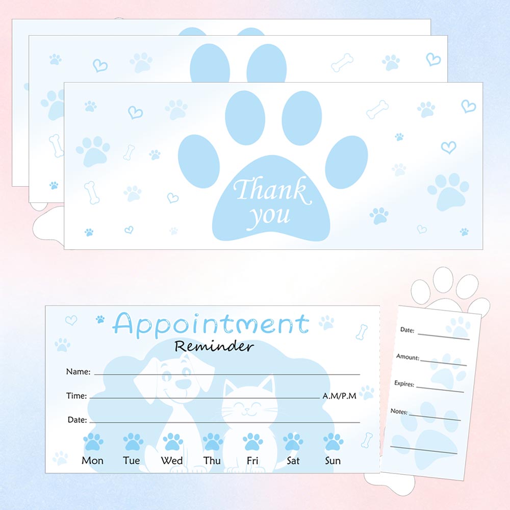 50Pcs Cat Dog Pet Appointment  - Pet Supplies Vet ulasan dan harga