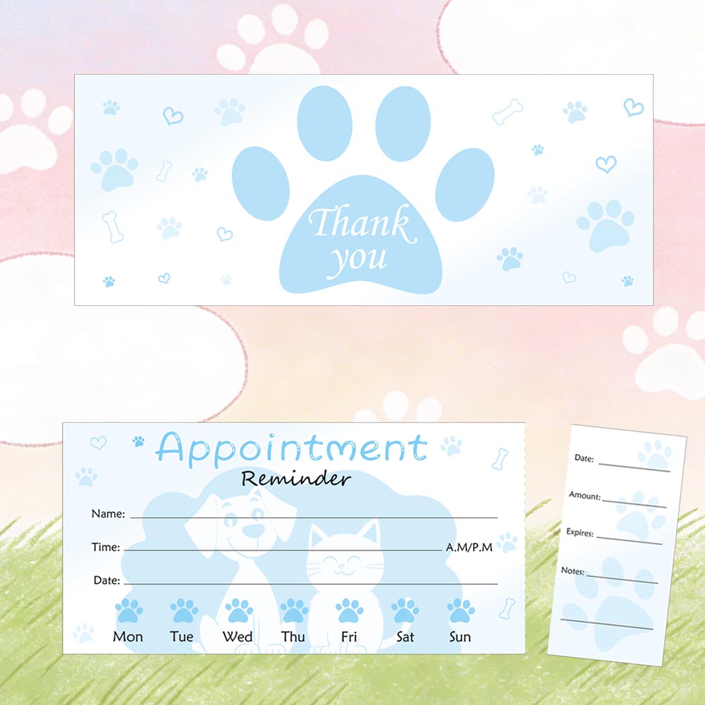 50Pcs Cat Dog Pet Appointment  - Pet Supplies Vet ulasan dan harga