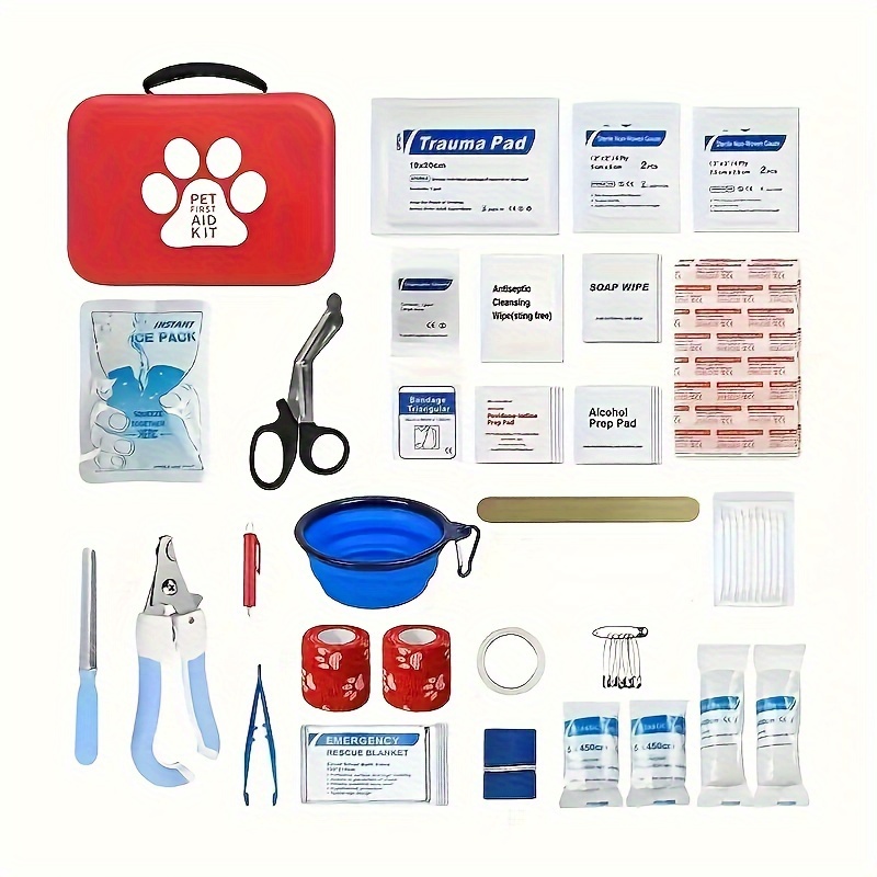 Compact pet First Aid kit for  - Pet Supplies First ulasan dan harga