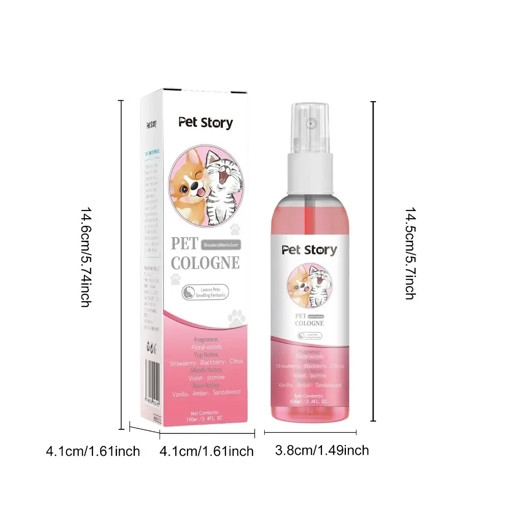 100ml Cruelty-Free Pet Perfume - Pet Cologne Spray ulasan dan harga