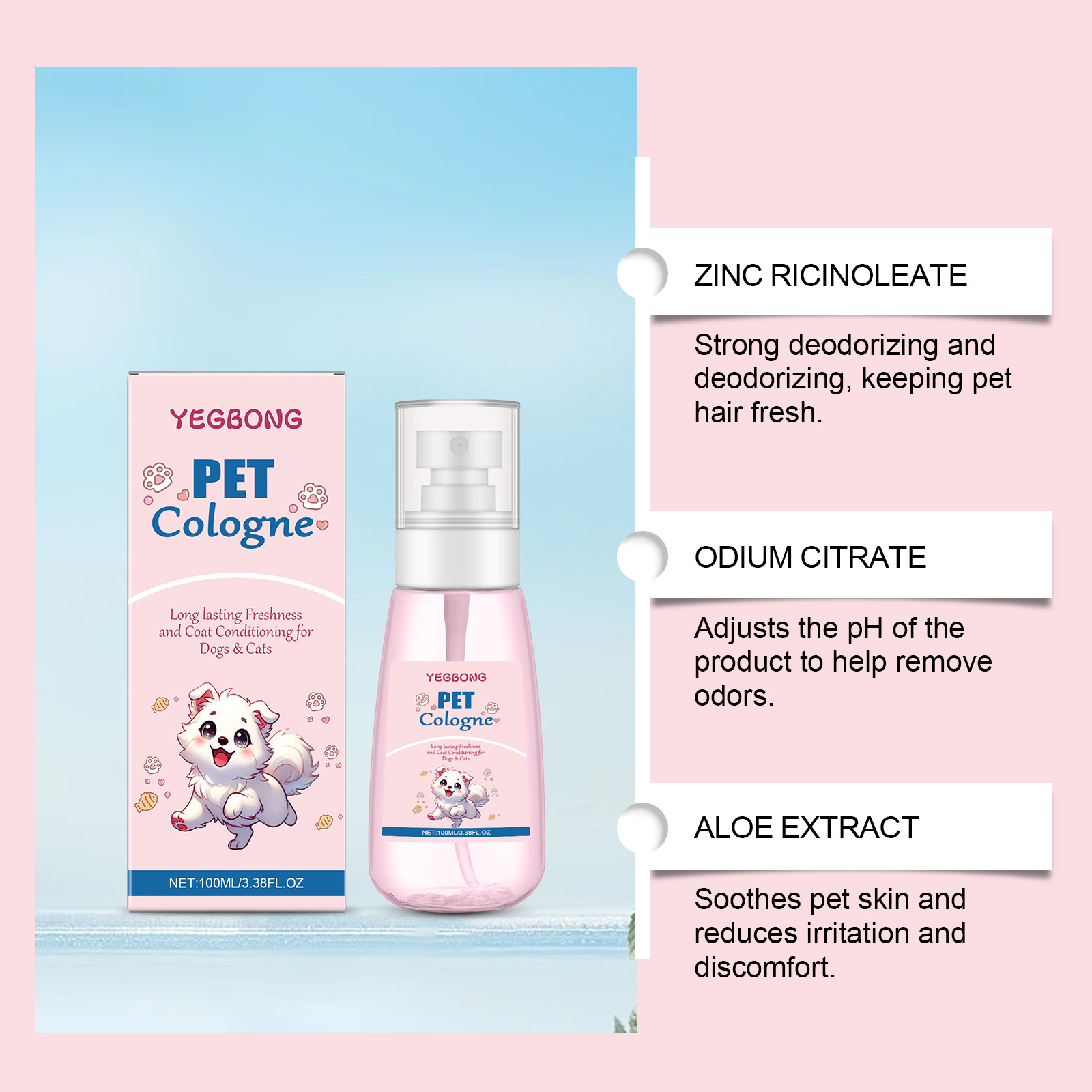YEGBONG Pet Cologne It emits t - Pet Cologne Spray ulasan dan harga