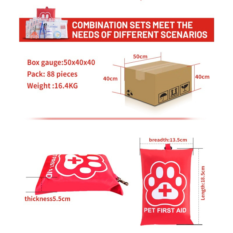 Portable Outdoor Medical Suppl - Pet Supplies First ulasan dan harga