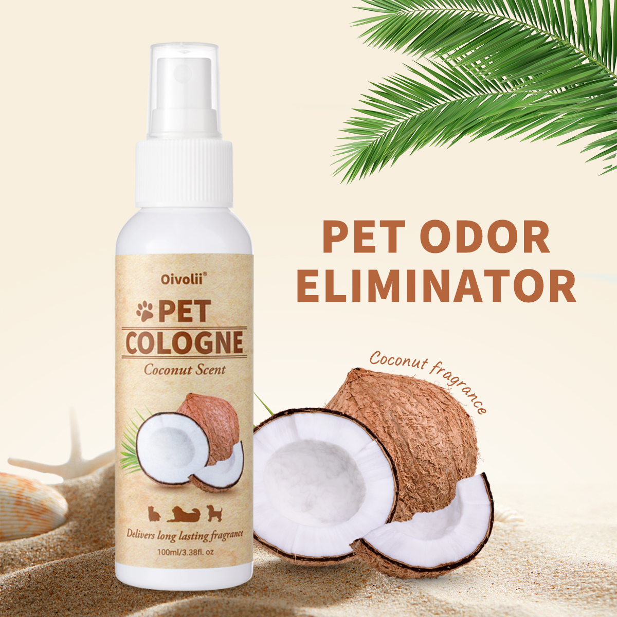 Pet Deodorizing Spray for Dogs - Pet Cologne Spray ulasan dan harga